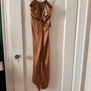 Champagne dress, brand new!